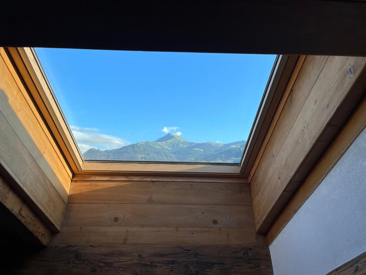 Ferienwohnung Un Nid Sous Les Toits Saint-Gervais-les-Bains Exterior foto