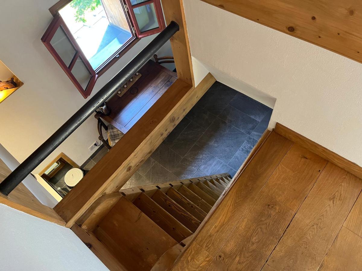 Ferienwohnung Un Nid Sous Les Toits Saint-Gervais-les-Bains Exterior foto
