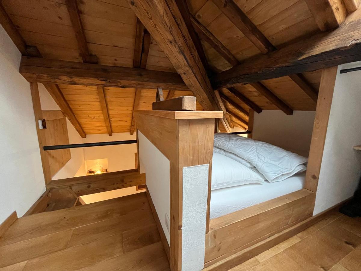 Ferienwohnung Un Nid Sous Les Toits Saint-Gervais-les-Bains Exterior foto