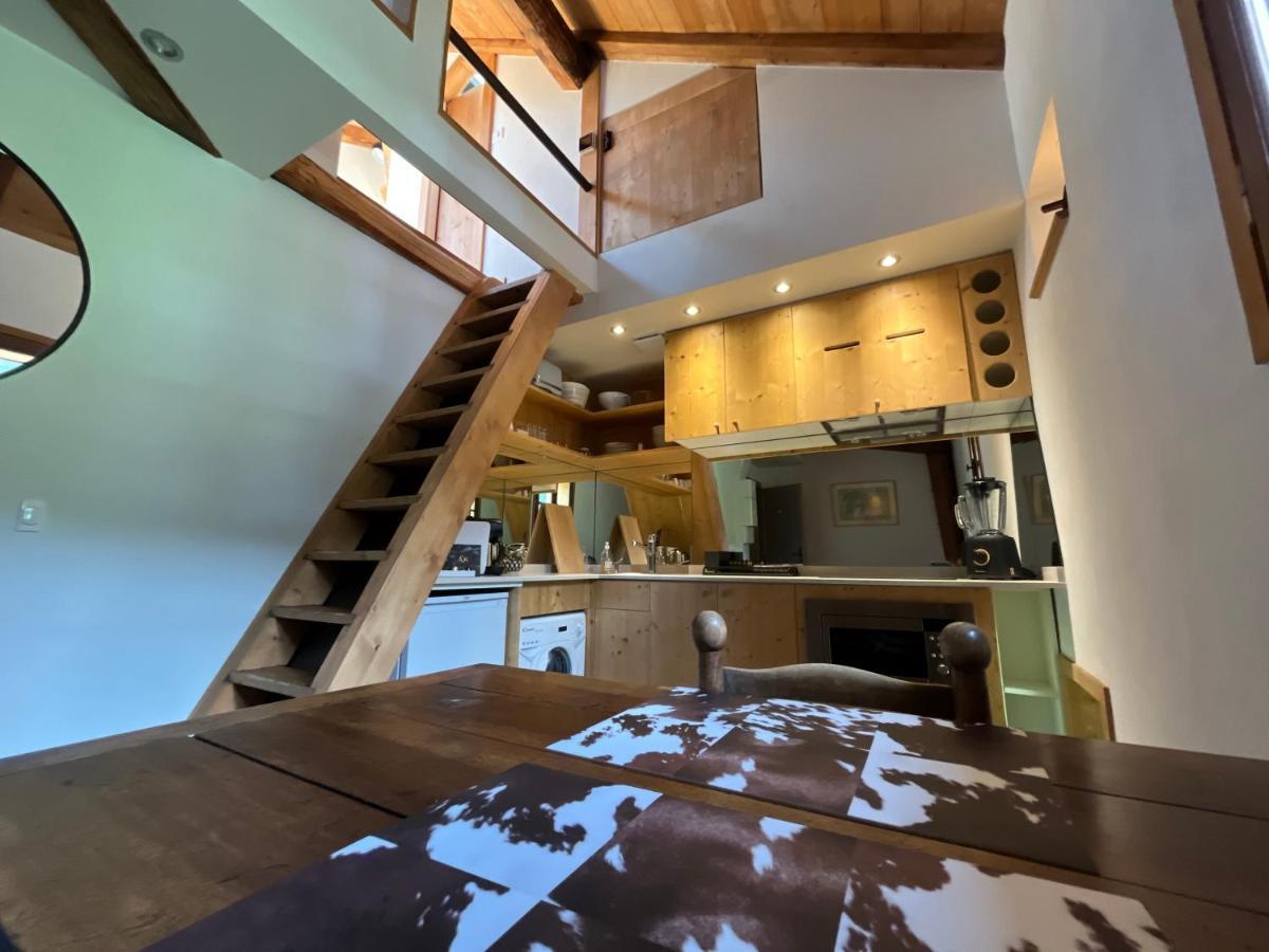 Ferienwohnung Un Nid Sous Les Toits Saint-Gervais-les-Bains Exterior foto