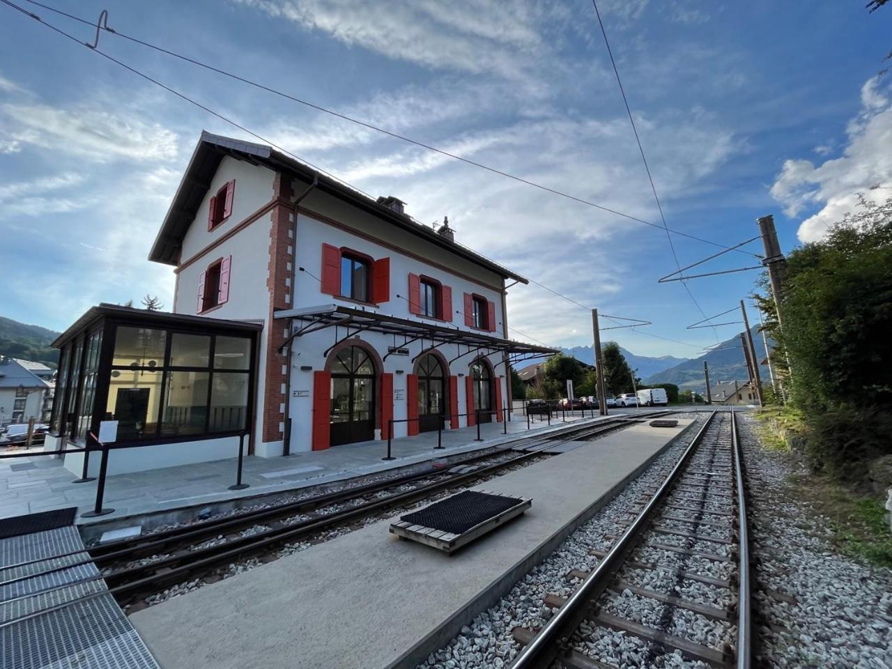 Ferienwohnung Un Nid Sous Les Toits Saint-Gervais-les-Bains Exterior foto